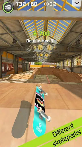 Gameplay screenshot 3 from Touchgrind Skate 2 - Sports game